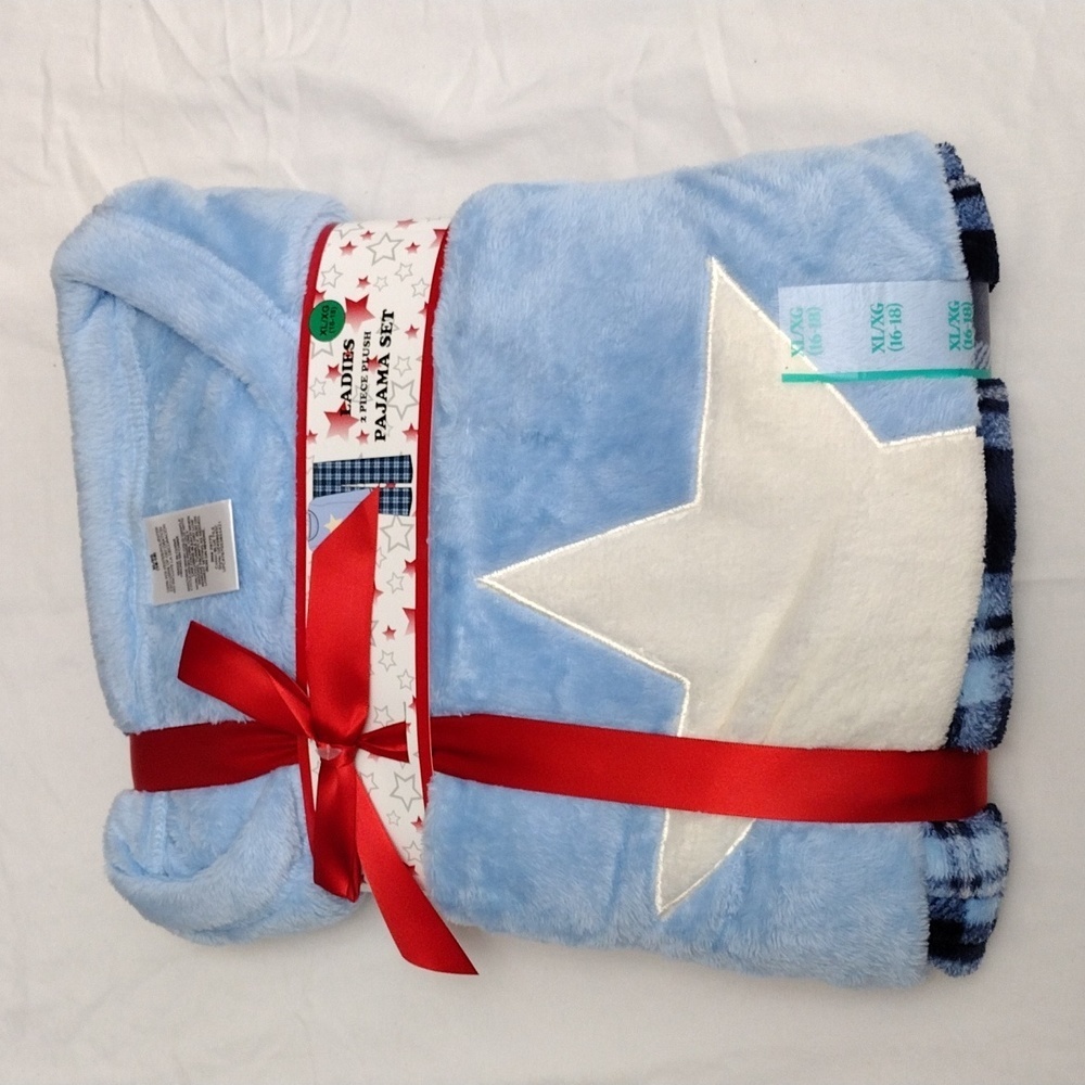 Cozy Blue Star Pajama Set